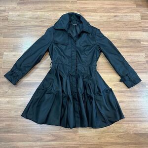 Samuel Dong Bubble Coat Dress Black | Women Size S
